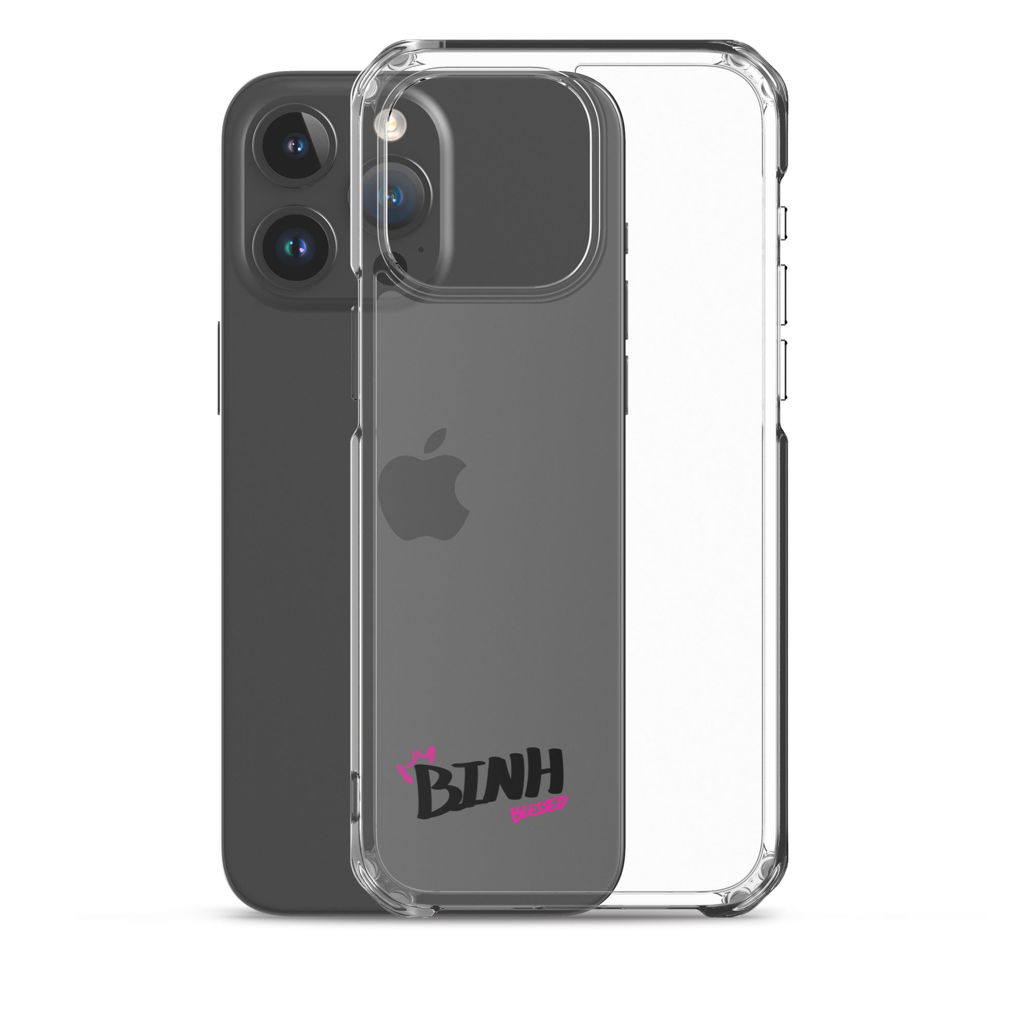 Clear iPhone Case - Binh Blessed