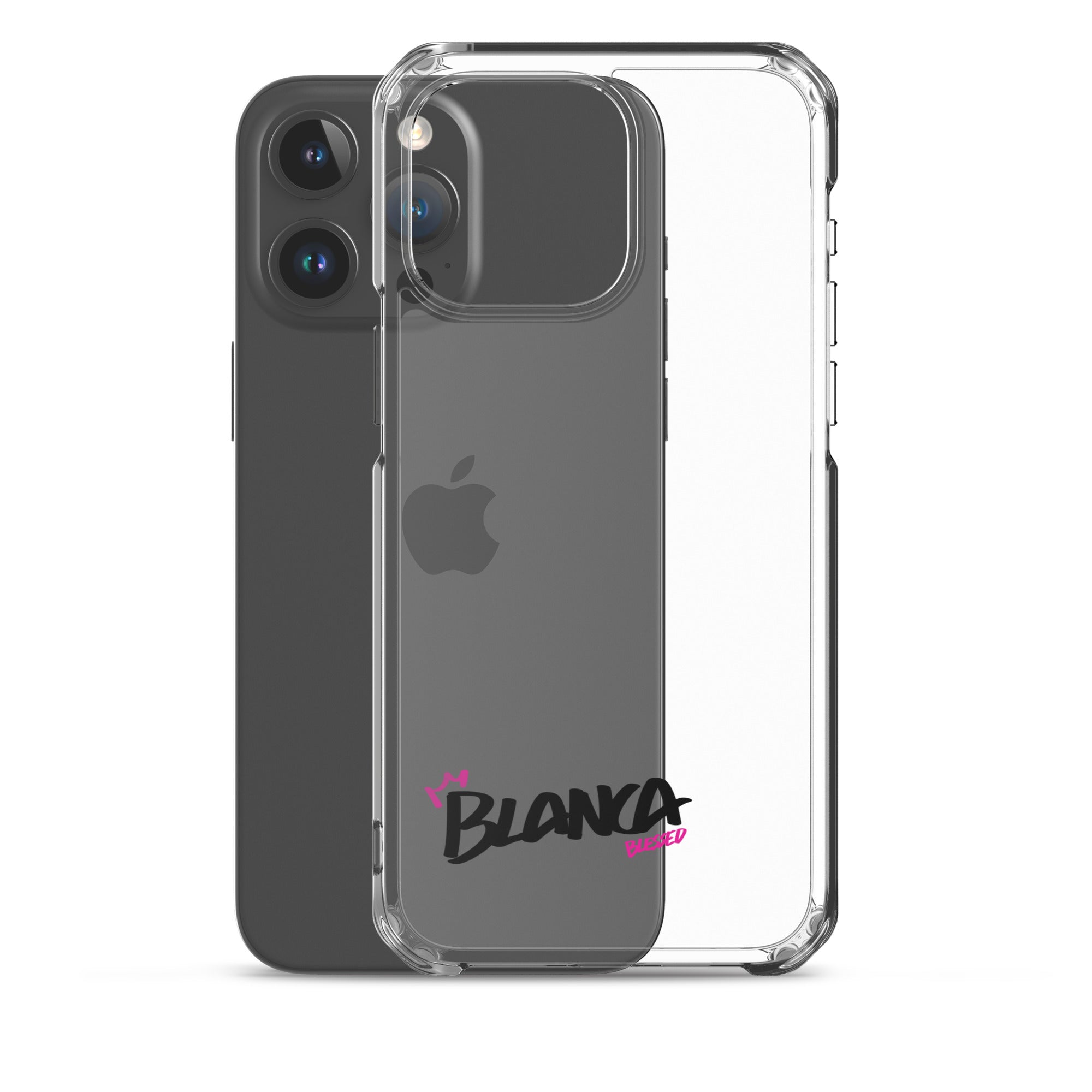 Clear iPhone Case - Blanca Blessed