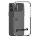 Clear iPhone Case - Brittney