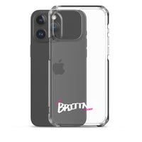 Clear iPhone Case - Brittney Blessed