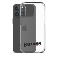 Clear iPhone Case - Brittney Blessed