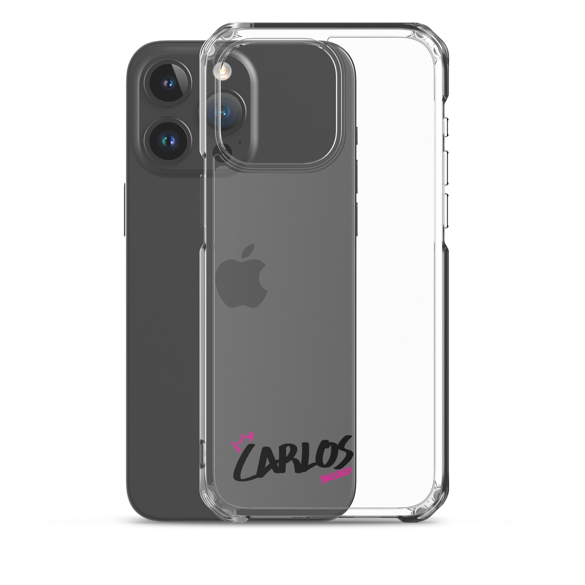 Clear iPhone Case - Carlos Blessed