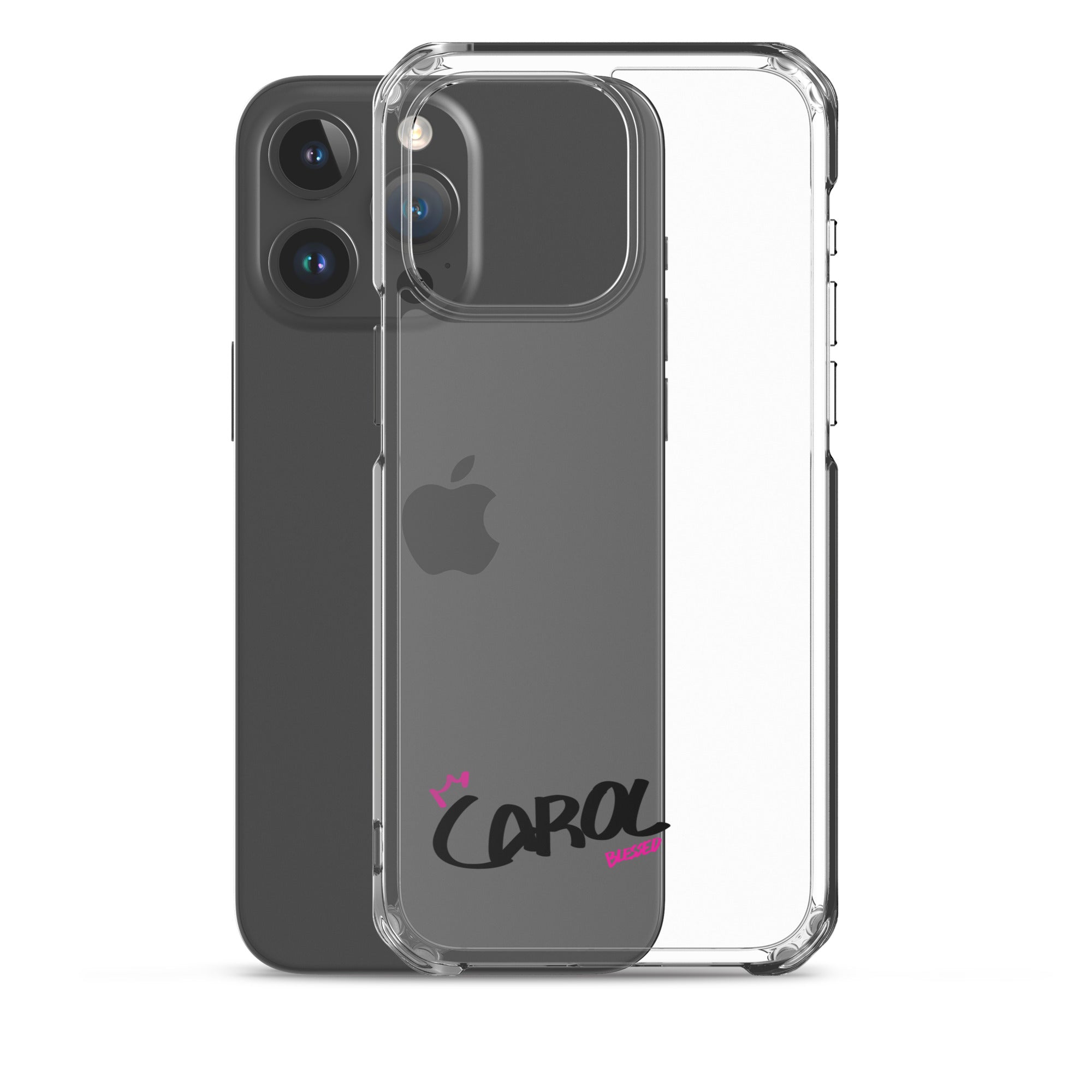 Clear iPhone Case - Carol Blessed