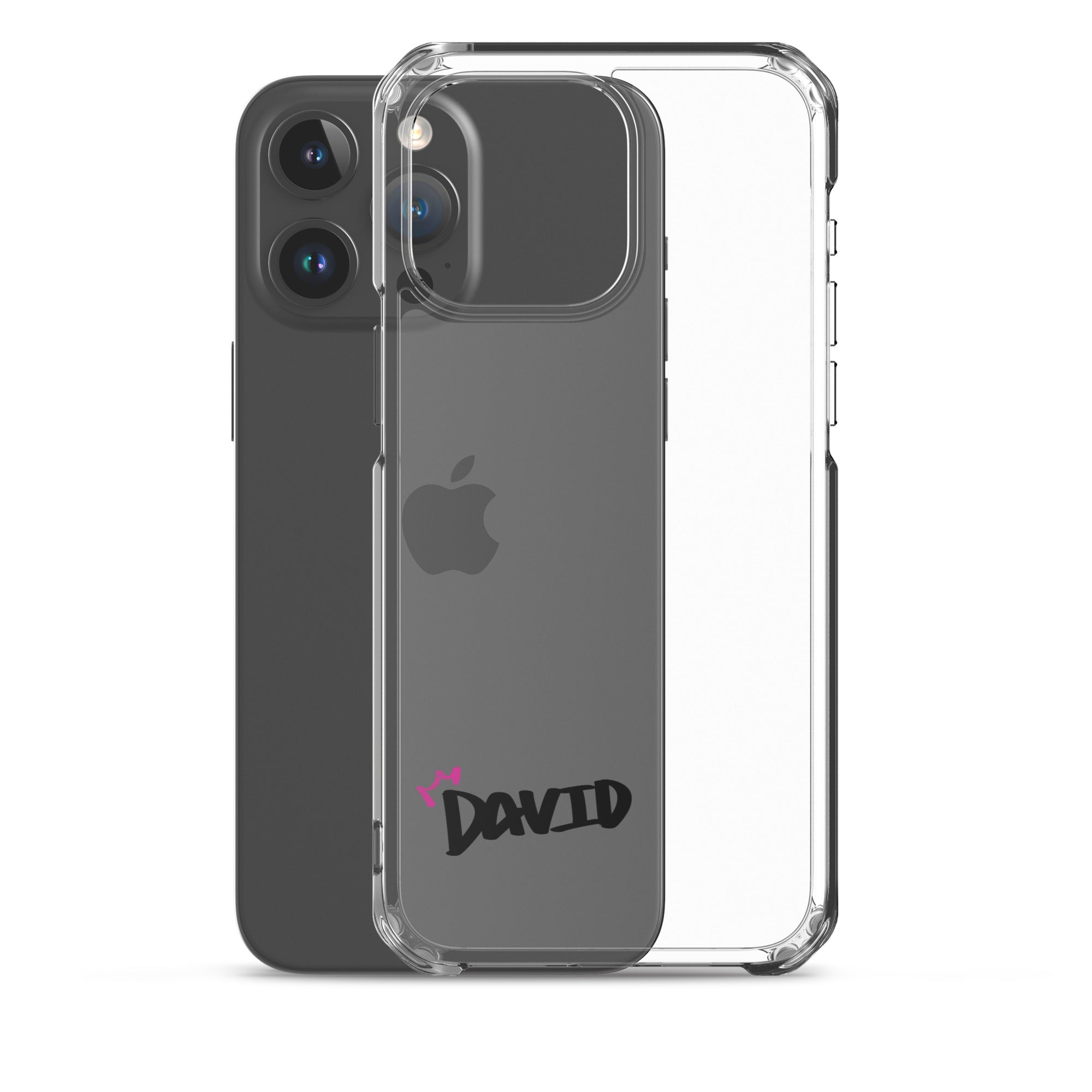 Clear iPhone Case - David