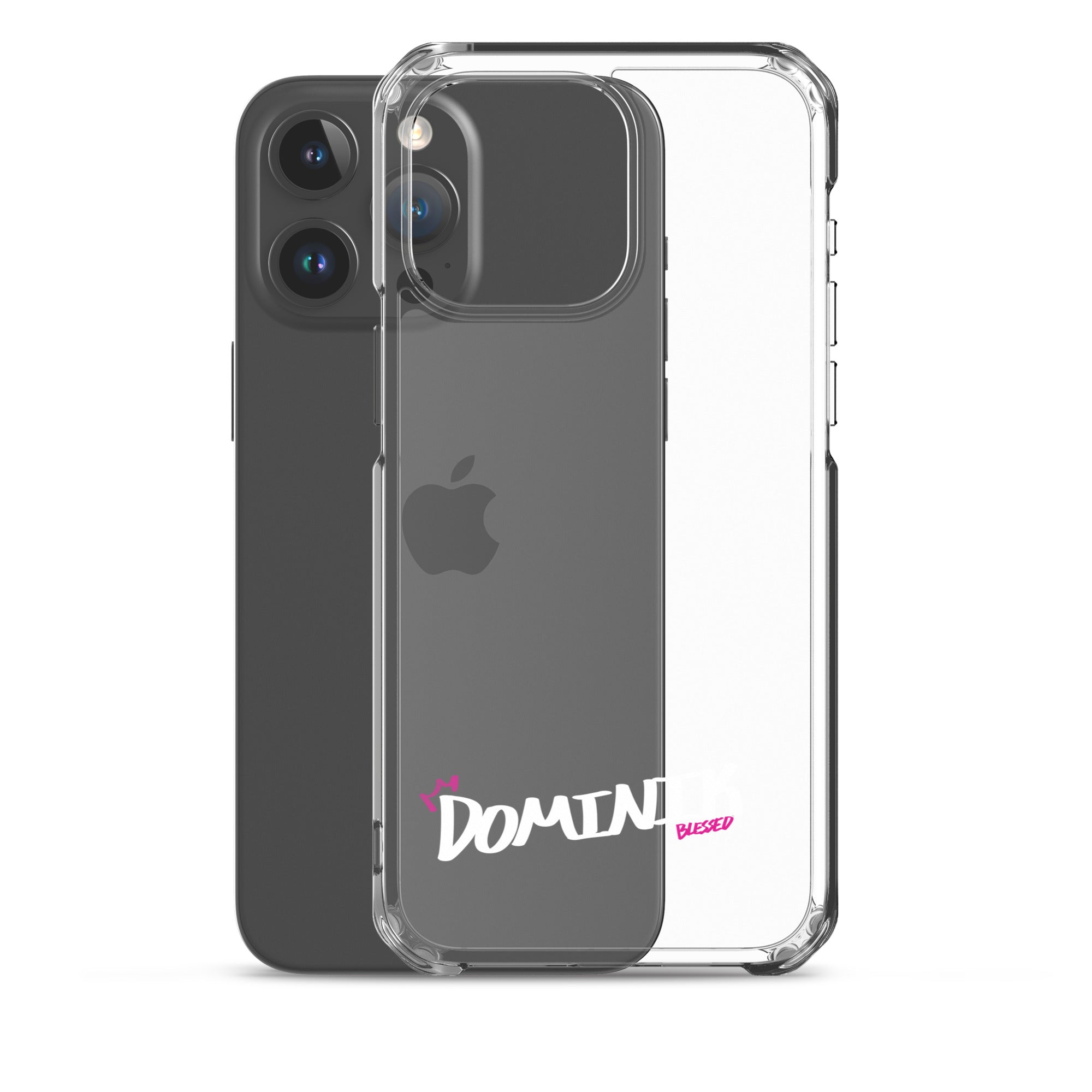 Clear iPhone Case - Domink Blessed