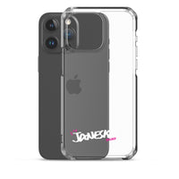 Clear iPhone Case - Janeska Blessed