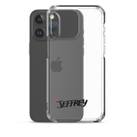 Clear iPhone Case - Jeffrey