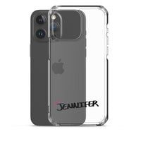 Clear iPhone Case - Jennifer