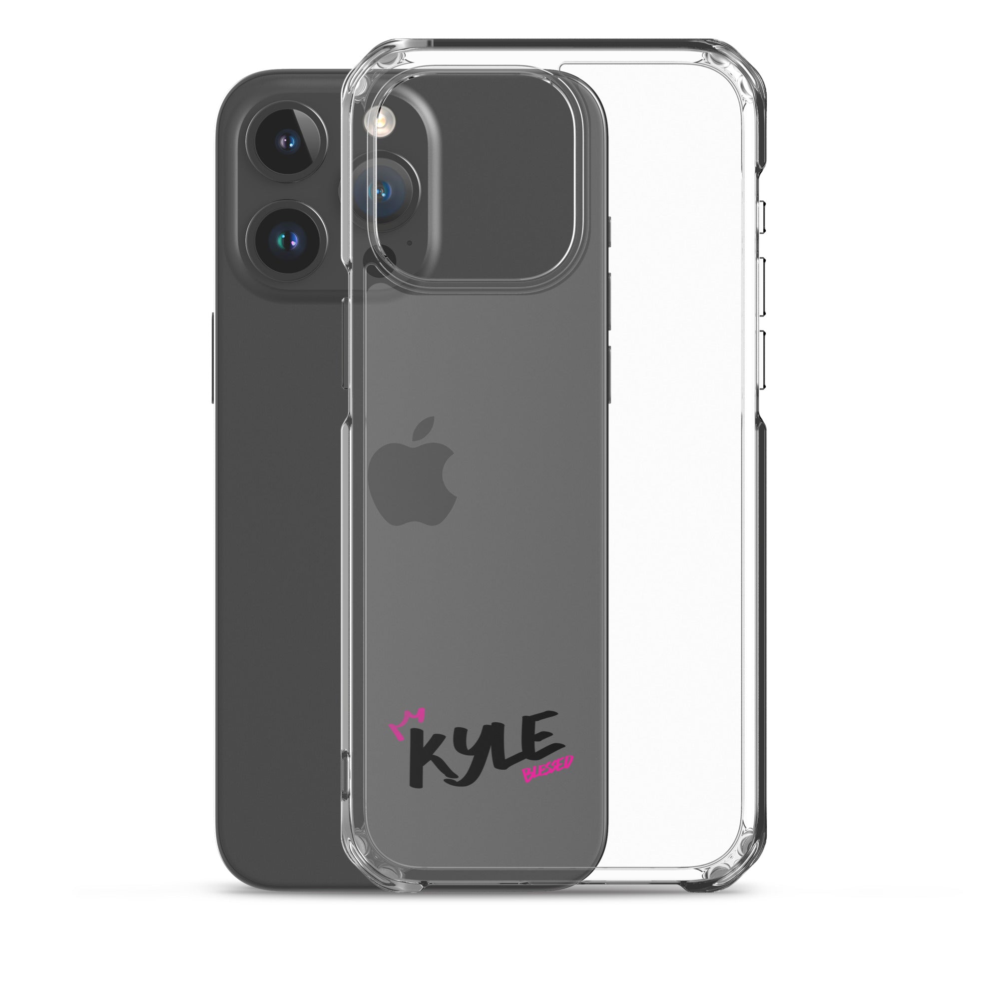 Clear iPhone Case - Kyle Blessed