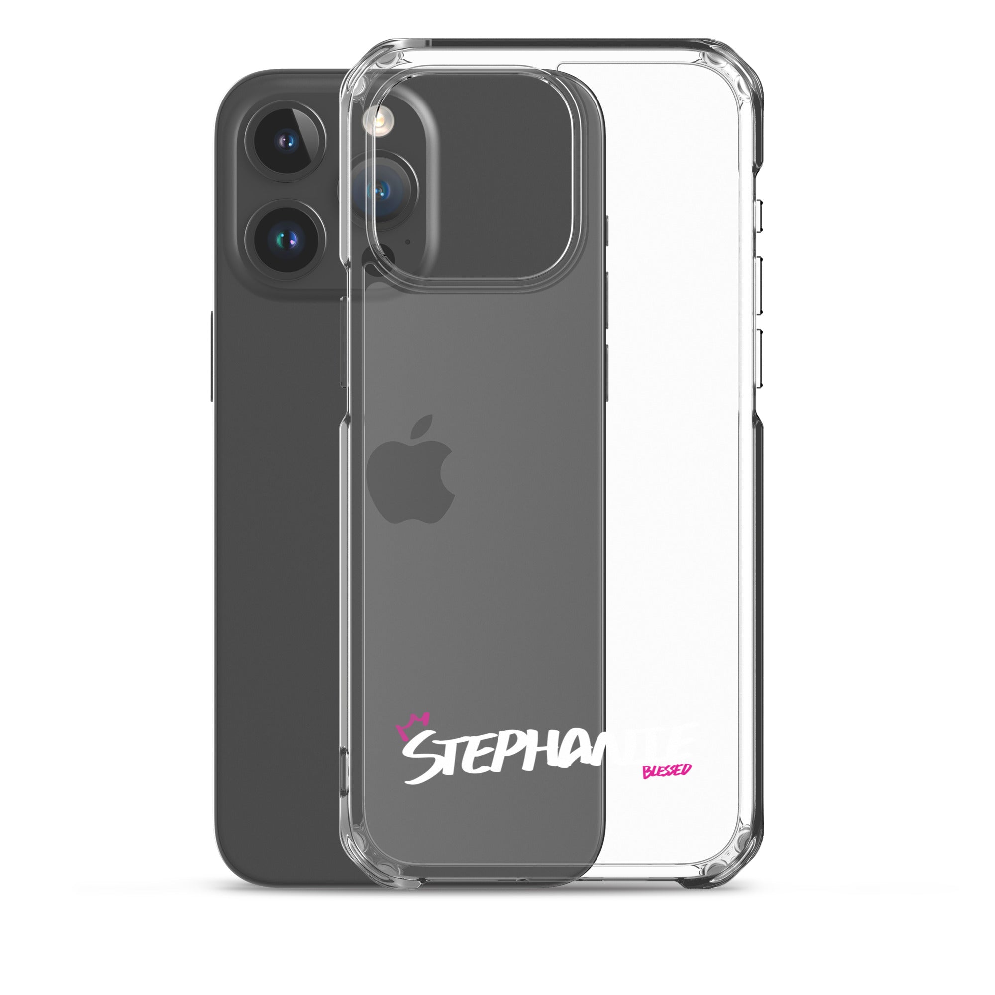 Clear iPhone Case - Stephanie Blessed