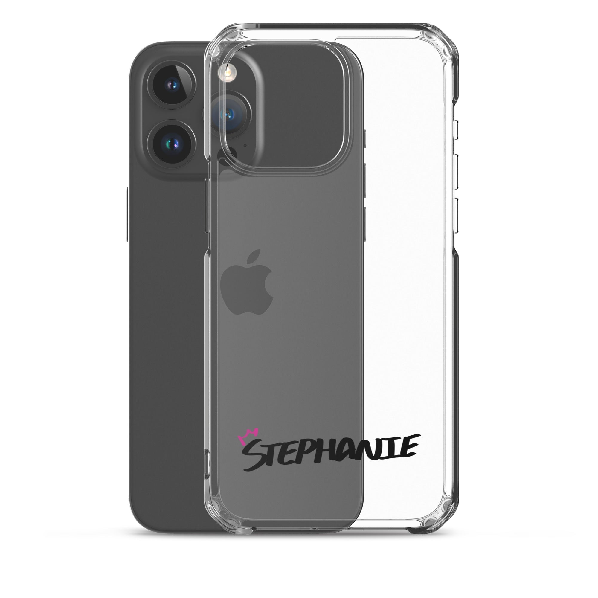 Clear iPhone Case - Stephanie