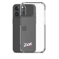 Clear iPhone Case - Zoe Blessed