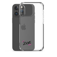 Clear iPhone Case - Zoe Blessed