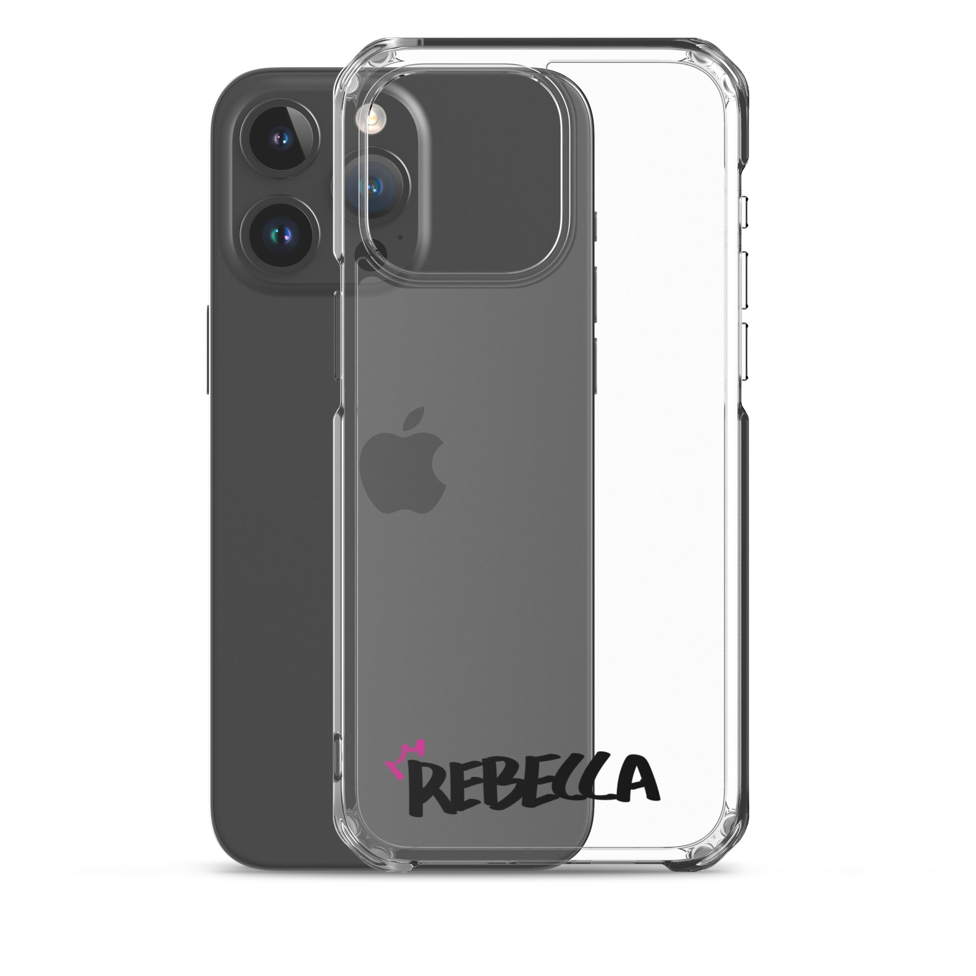 Clear iPhone Case - Rebecca