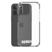 Clear iPhone Case - Rebecca