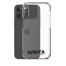 Clear iPhone Case - Rebecca Blessed