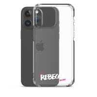 Clear iPhone Case - Rebecca Blessed