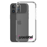 Clear iPhone Case - Brandon Blessed