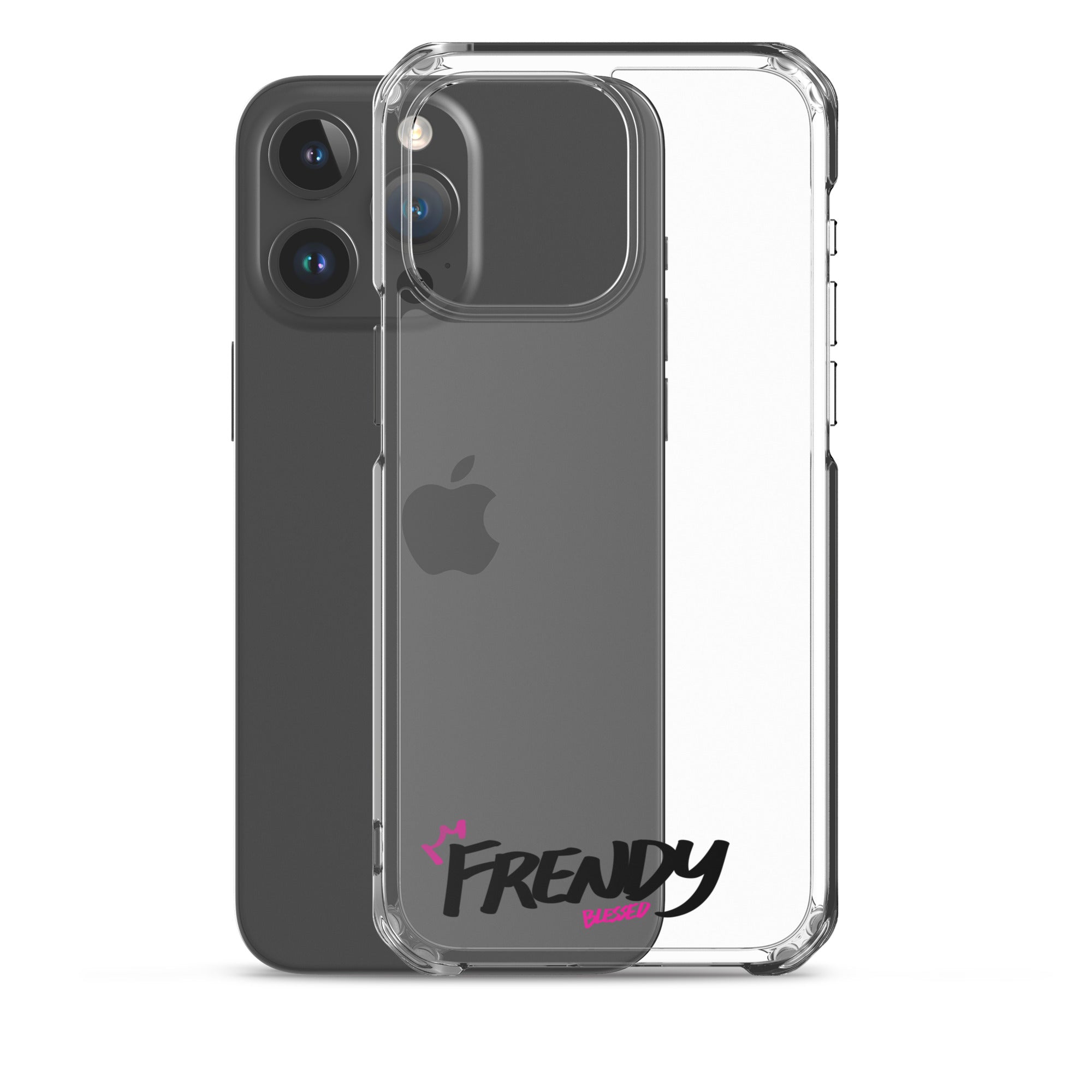 Clear iPhone Case - Frendy Blessed