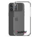 Clear iPhone Case - Jayden Blessed