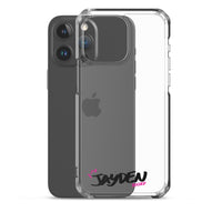 Clear iPhone Case - Jayden Blessed