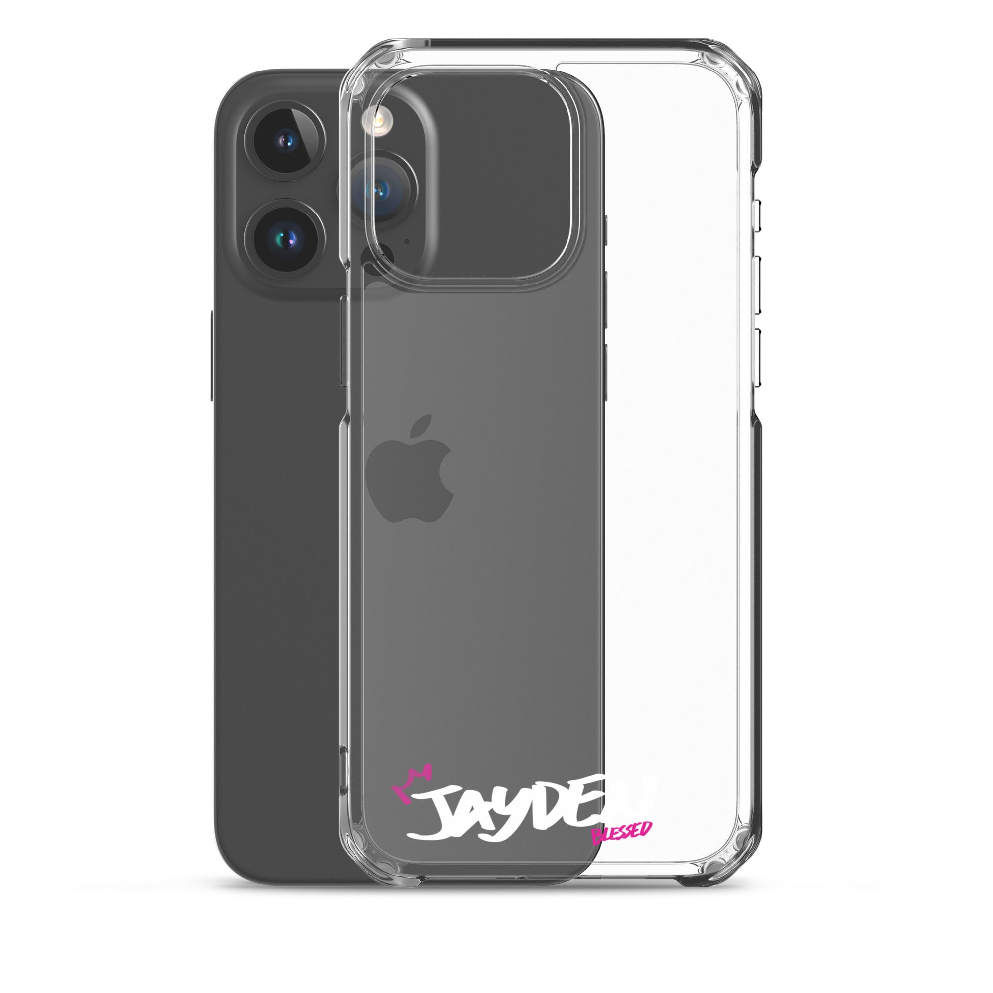 Clear iPhone Case - Jayden Blessed