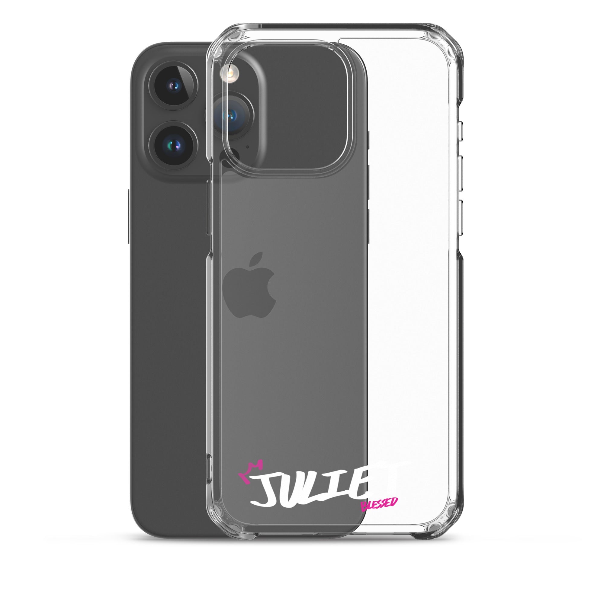 Clear iPhone Case - Juliet Blessed