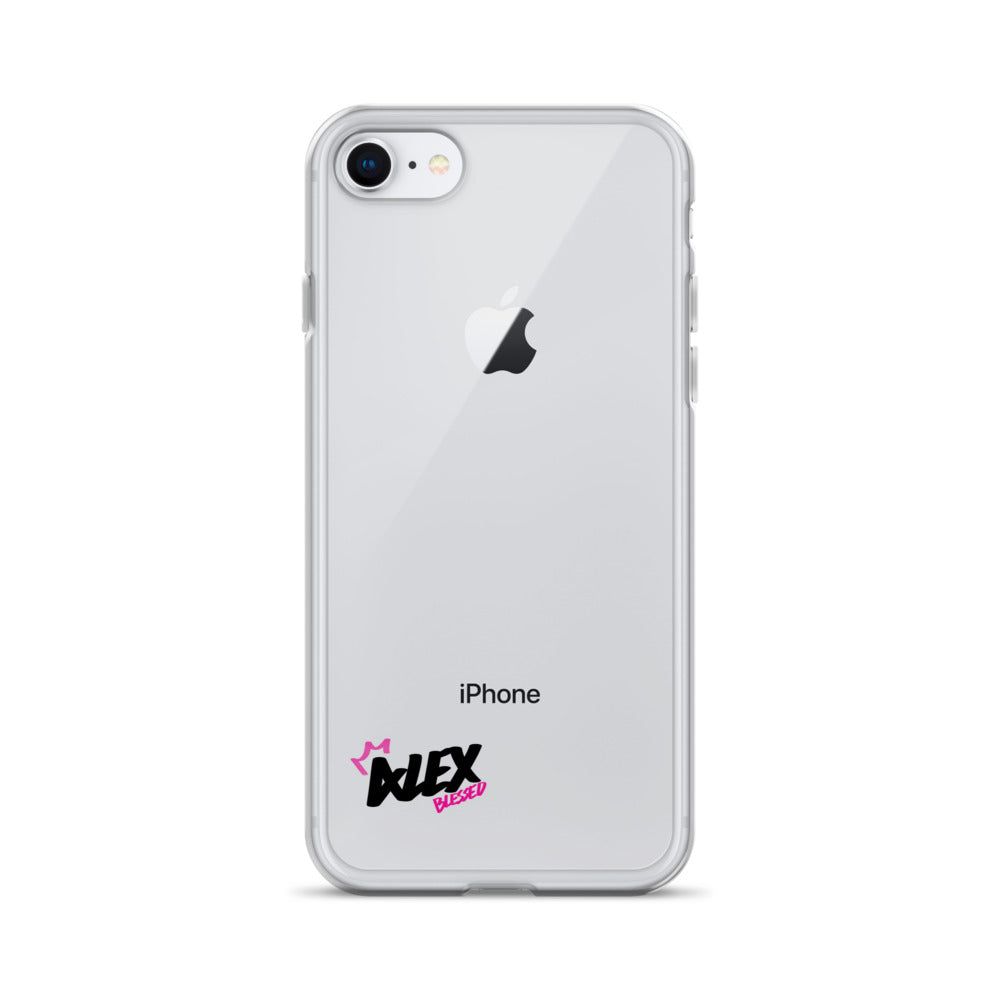 Clear iPhone Case - Alex Blessed