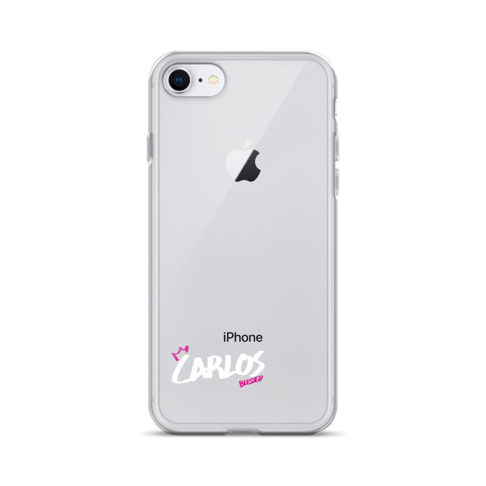 Clear iPhone Case - Carlos Blessed