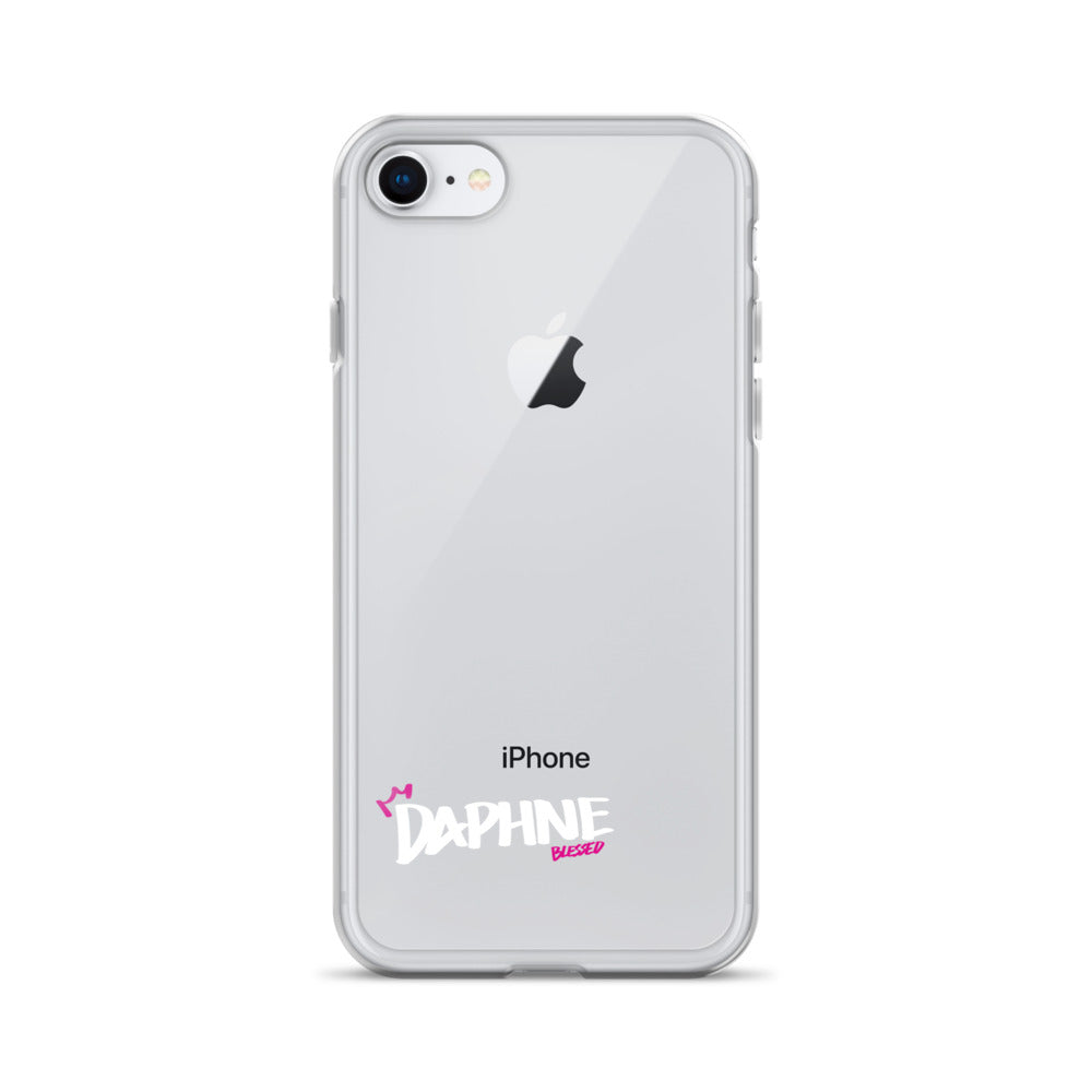 Clear iPhone Case - Daphne Blessed