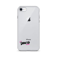 Clear iPhone Case - David Blessed