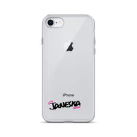 Clear iPhone Case - Janeska Blessed