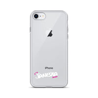 Clear iPhone Case - Janeska Blessed