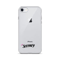 Clear iPhone Case - Jeffrey