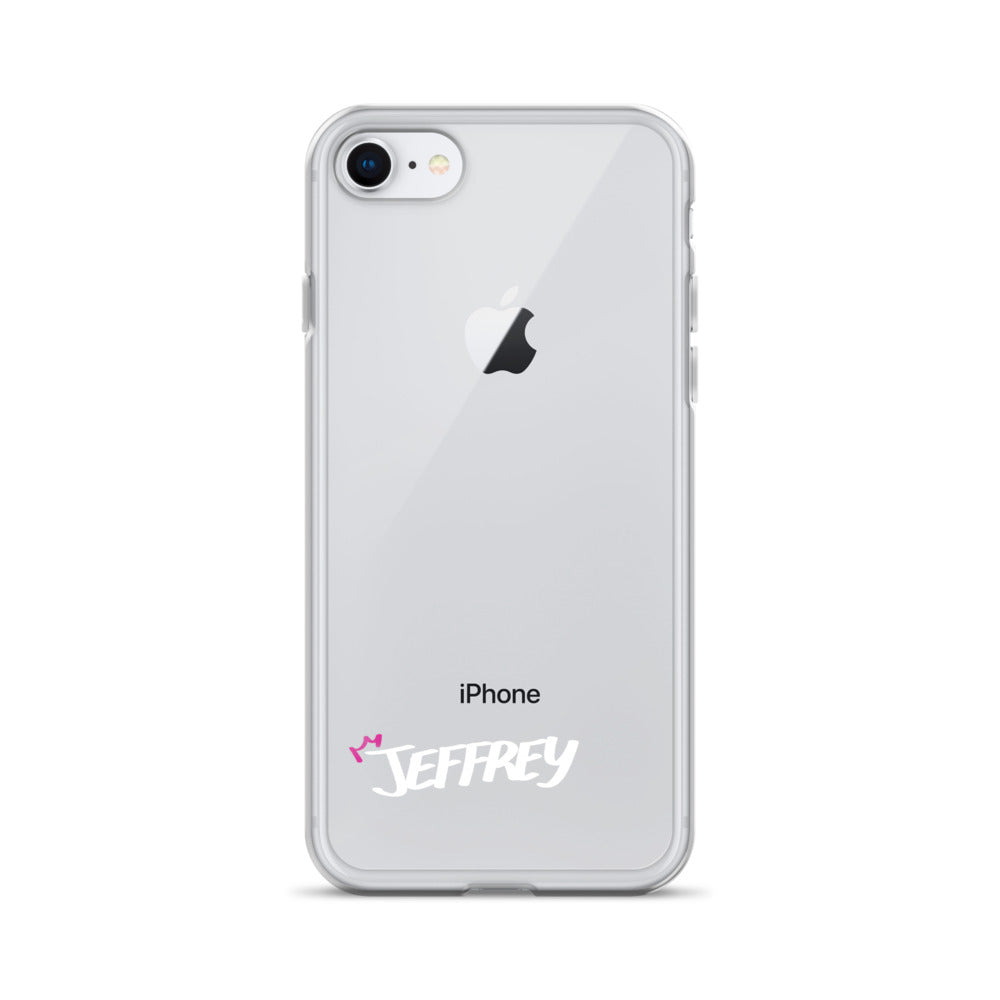 Clear iPhone Case - Jeffrey