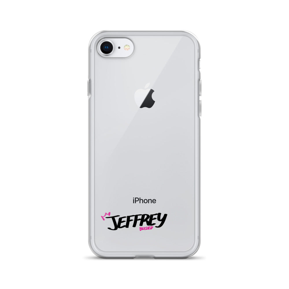 Clear iPhone Case - Jeffrey Blessed