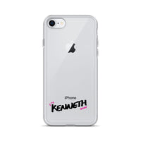 Clear iPhone Case - Kenneth Blessed