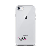 Clear iPhone Case - Kyle Blessed