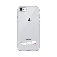 Clear iPhone Case - Margarita Blessed