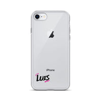 Clear iPhone Case - Luis Blessed