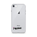 Clear iPhone Case - Megan