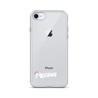 Clear iPhone Case - Megan