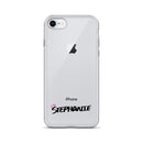 Clear iPhone Case - Stephanie