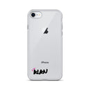 Clear iPhone Case Black Text - Alan