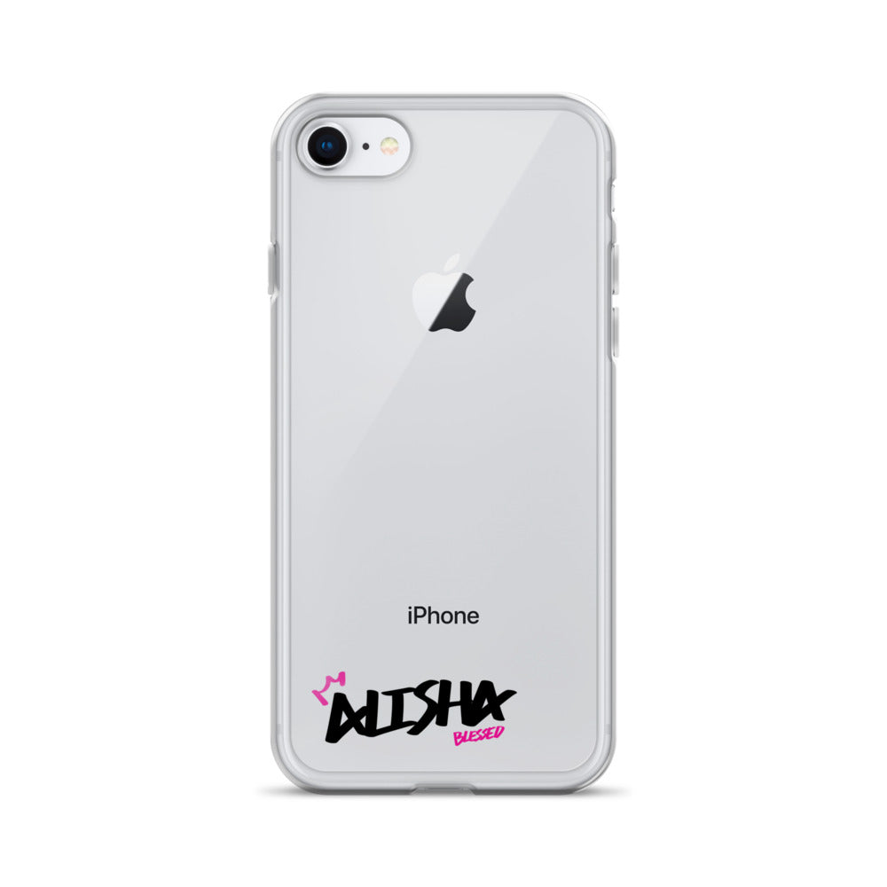 Clear iPhone Case - Alisha Blessed