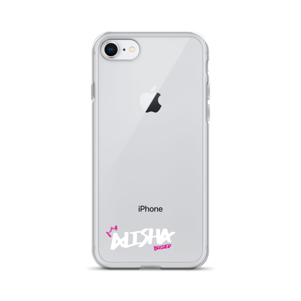 Clear iPhone Case - Alisha Blessed