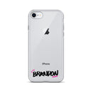 Clear iPhone Case - Brandon Blessed