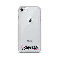 Clear iPhone Case - Isabella Blessed