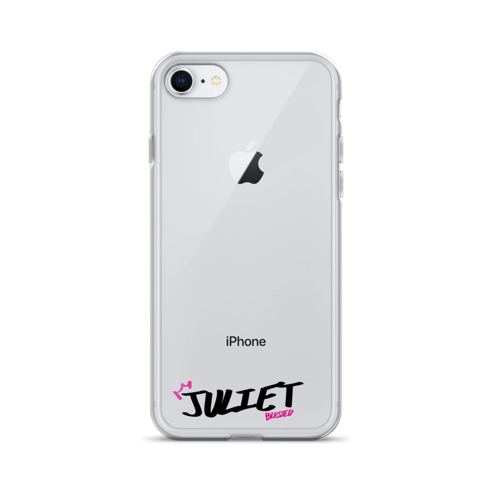 Clear iPhone Case - Juliet Blessed