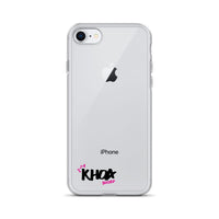 Clear iPhone Case - Khoa Blessed